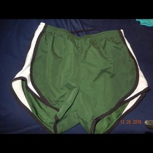 Dark green shorts